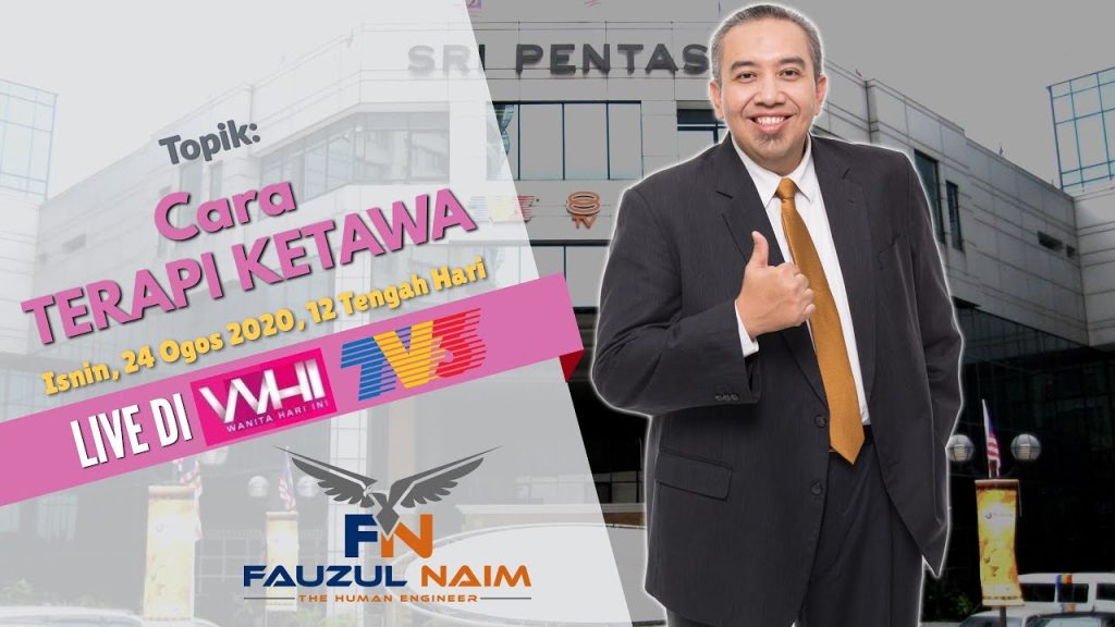 Fauzul Naim di Wanita Hari Ini 24 Ogos 2020: Cara 'Terapi Ketawa'