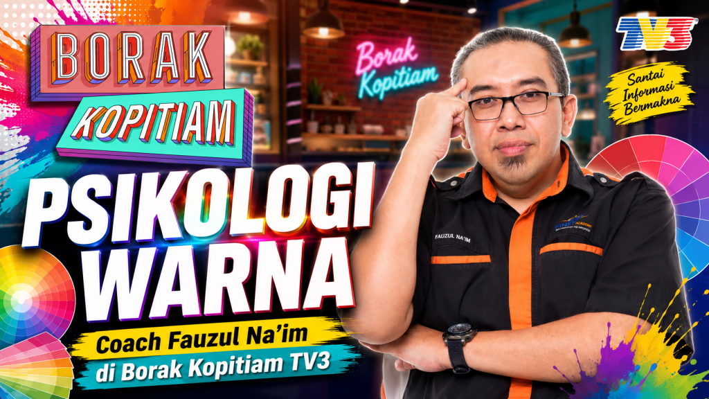 Sesi Coach Fauzul di Borak Kopitiam TV 3: Topik Warna dan Psikologi